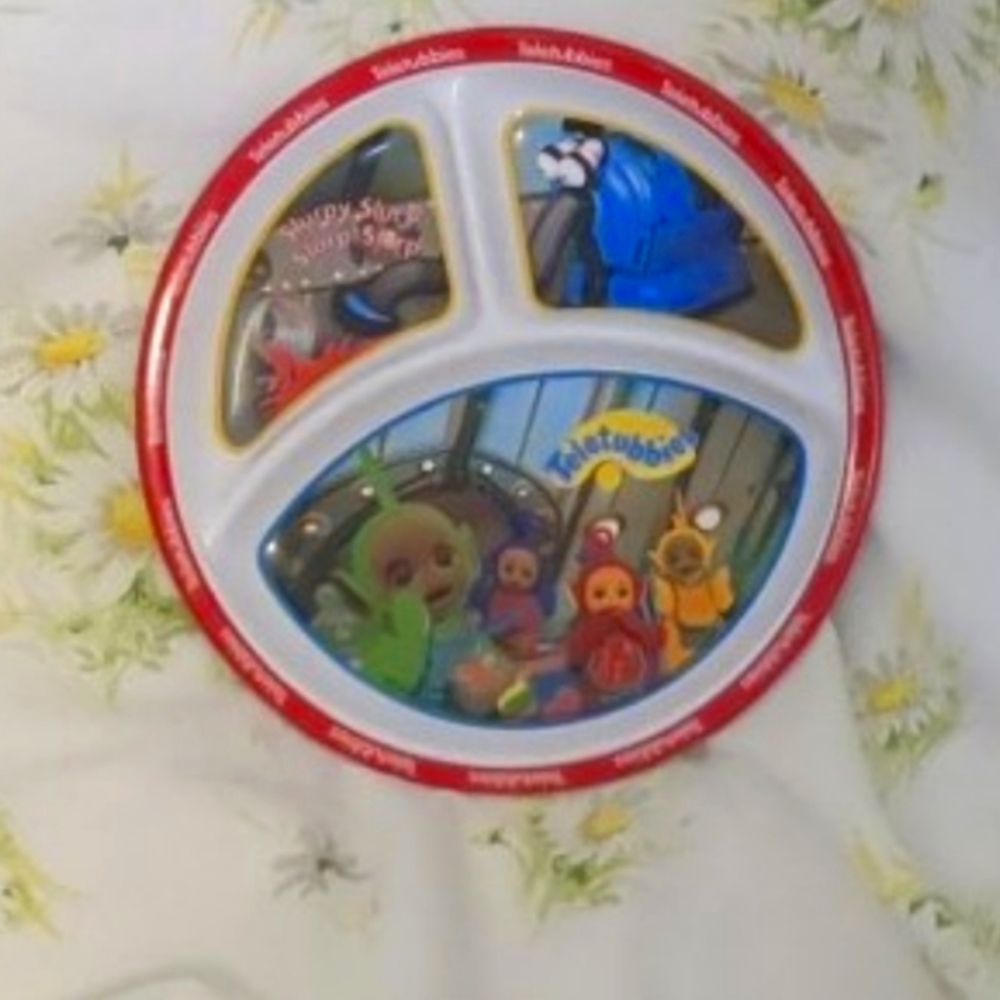 teletubbies plate